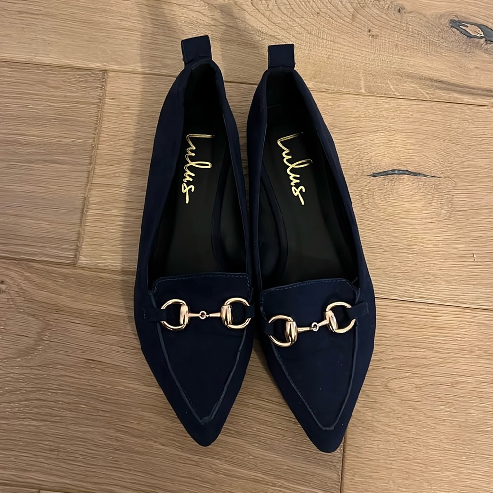 Lulu’s Navy Blue loafers